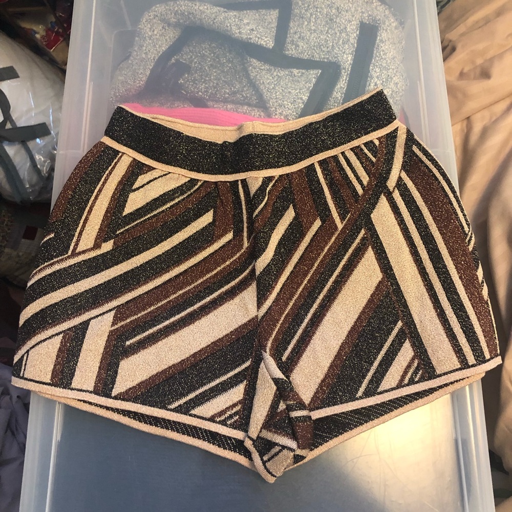 M Missoni Sparkle Shorts Size 40 - Picture 1 of 4